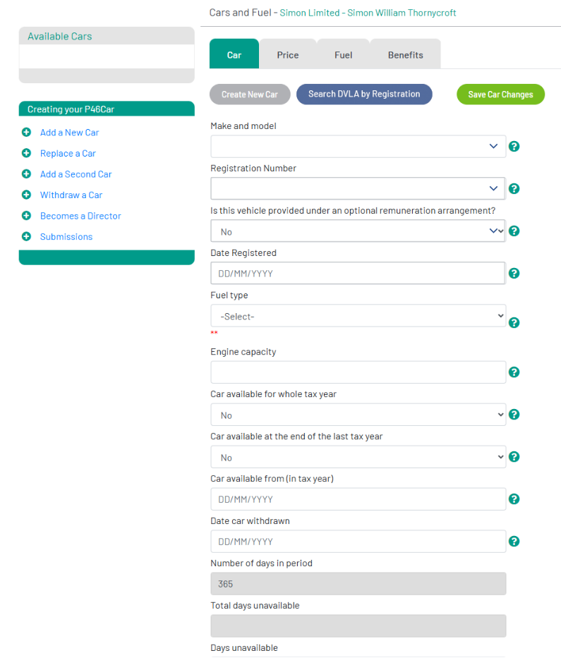 BIK Calculator Screenshot